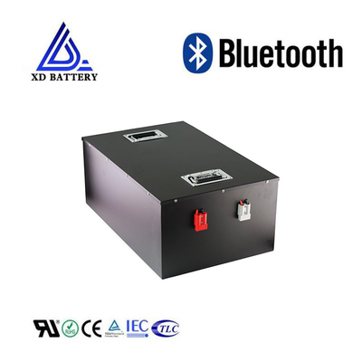 Deep Cycle Bluetooth 48v 150ah Baterai Lithium Ion OEM / ODM XD Untuk Lalu Lintas