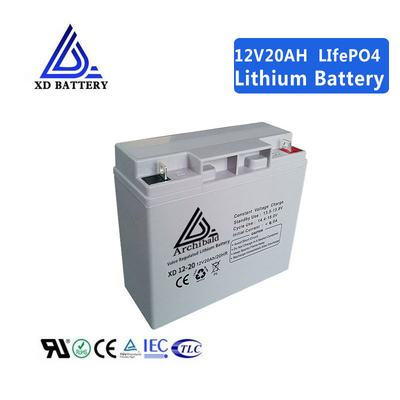 Baterai Lithium Ion Siklus Dalam 20AH 12v Untuk Rv, Baterai OEM Li Ion Rv