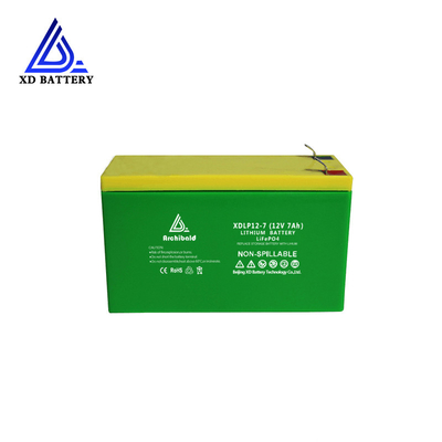 IEC62133 Disetujui Baterai LiFePO4 12V 7ah 32700 Paket Baterai Lithium Iron Phosphate untuk memancing