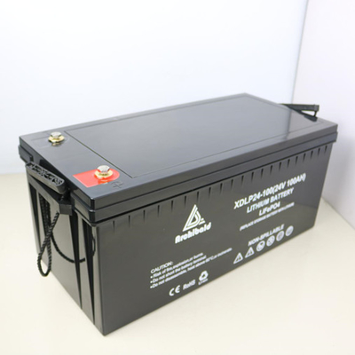 100ah Deep Cycle Solar 24 Volt Baterai Lithium Marine Dengan Smart BMS