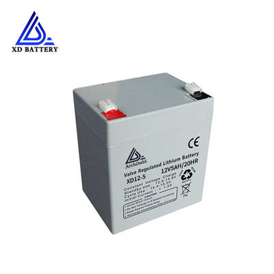 SilkLP12-5 Li Ion 12v 5ah Lifepo4 Battery Untuk Aplikasi Daya Portabel