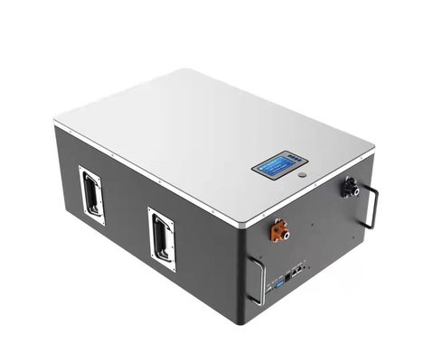 Silk Rv Lithium Rechargeable Lifepo4 Battery 5.12KWH Empat Tombol Fisik