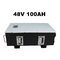 Rv 5.12KWH 48v 200ah Lifepo4 Battery Pack Rak Dipasang Baterai XD