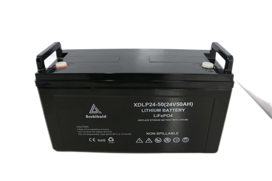 Kapal Selam Deep Cycle 24v Battery Lifepo4 Sertifikat Iso